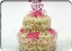 Quinceañeras Flower Cake