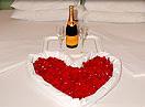 Champagne & Rose Petals