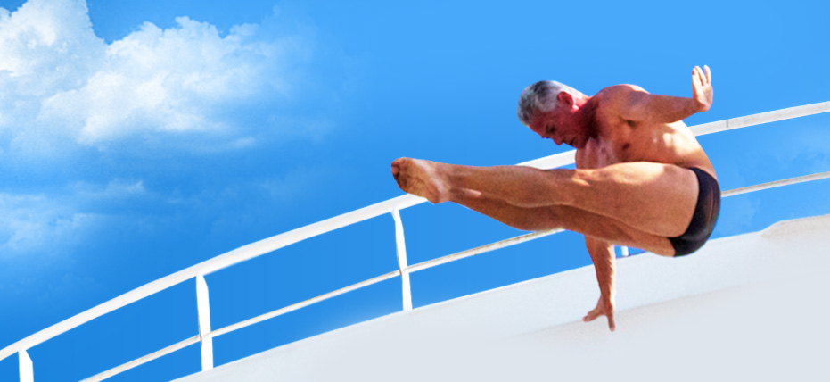 Royal Deck-athlon - Greg Louganis