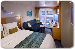 Boardwalk View Stateroom with Balcony Image