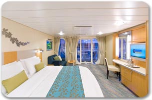 Central Park View Stateroom with Balcony Image