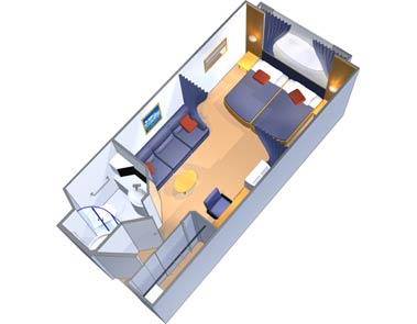 Large Oceanview Stateroom