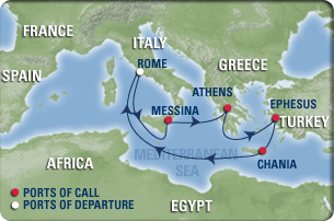 Готовимся к Средиземноморскому круизу на Navigator of the Seas 21.10.2012