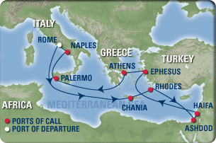 Паломники-атеисты в круизе по святым местам (Mariner of the Seas, 29.04-11.05.2011)