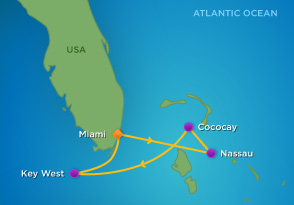 Готовимся к круизу Majesty of the Seas на Багамы с 12.01.15