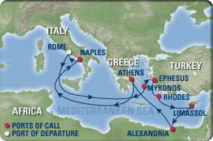 Europe & North Africa Map