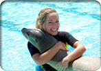 Atlantis Shallow Water Sea Lion Interaction and Atlantis Beach