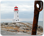 Famous Peggy's Cove Fishing Village