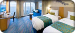 Accessible Family Oceanview Stateroom with Balcony