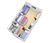 Family Interior Stateroom