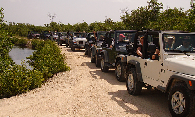 Cayman jeep adventure