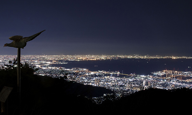 Mount Rokko by Night - English Guide