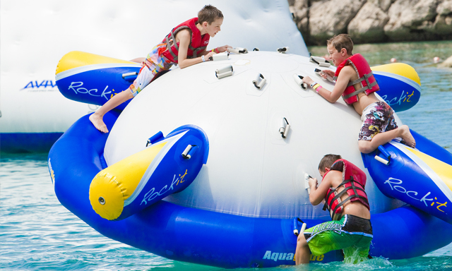 Arawak Aqua Park and Dragon's Tail Coaster Single Ride Combo