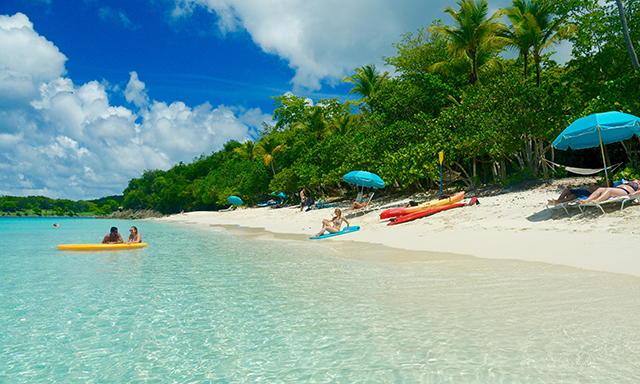 Onboard Experience Royal Caribbean International St John Exclusive Honeymoon Beach Break